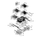 Kenmore Elite 79577712700 refrigerator parts diagram