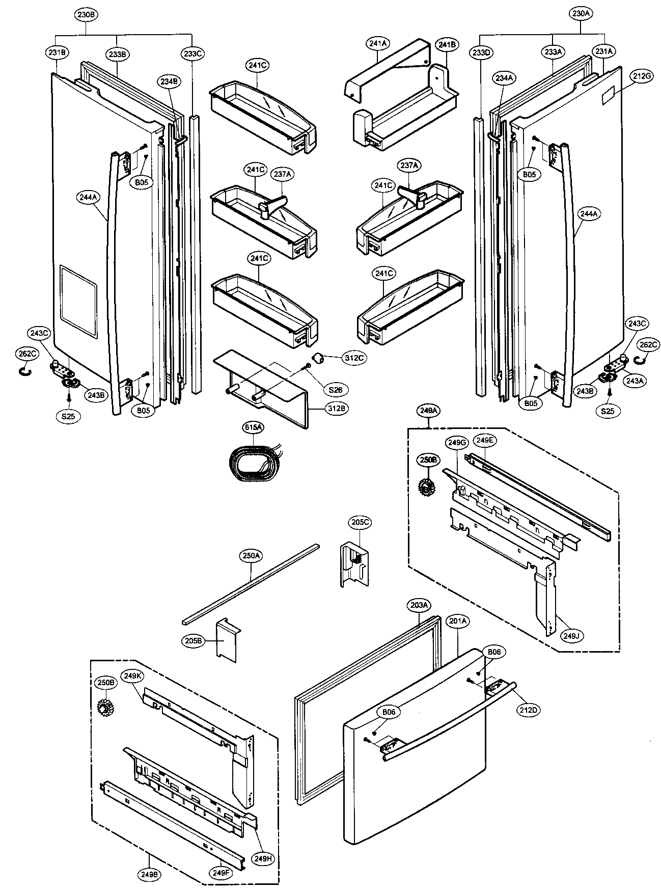 Door parts