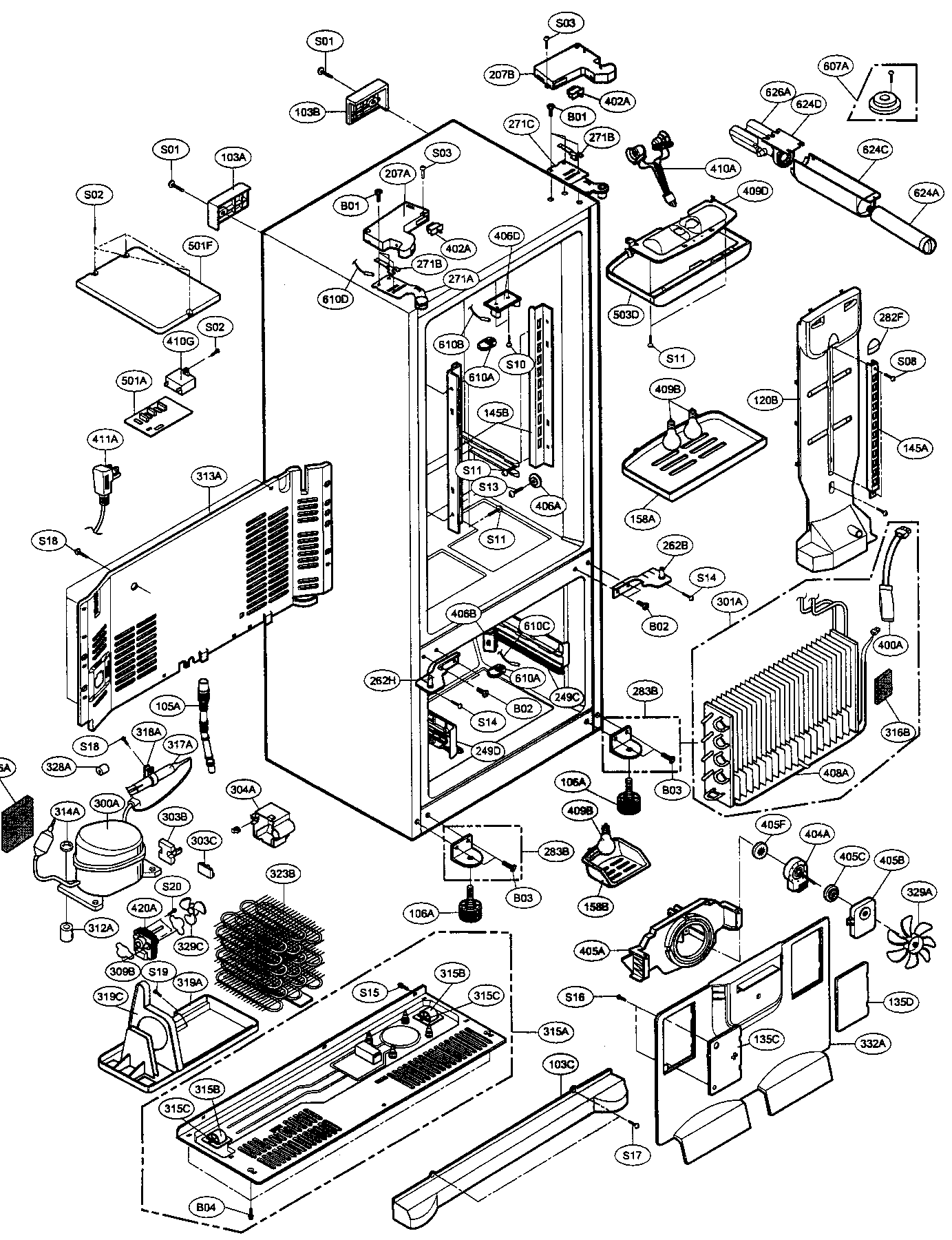 CASE PARTS