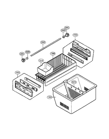 Freezer parts