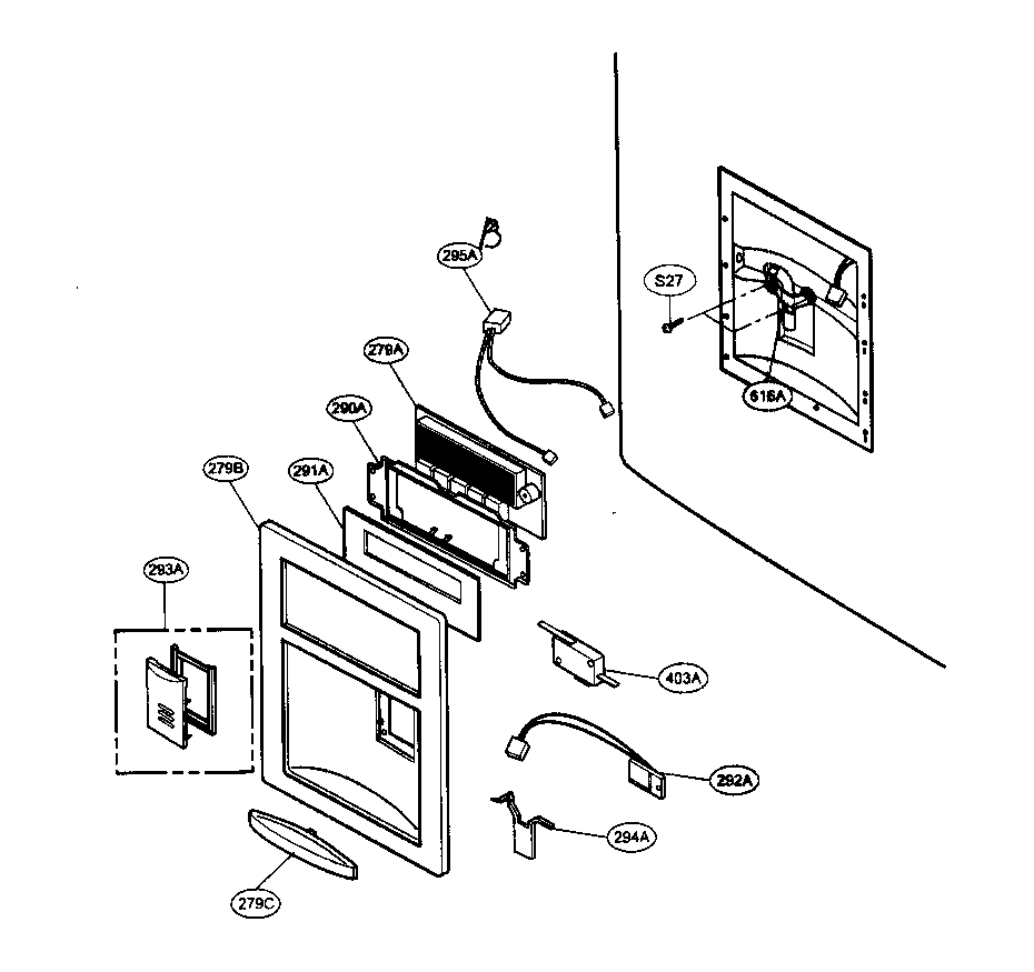 DISPENSER PARTS