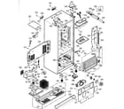 Kenmore Elite 79577719700 case parts diagram