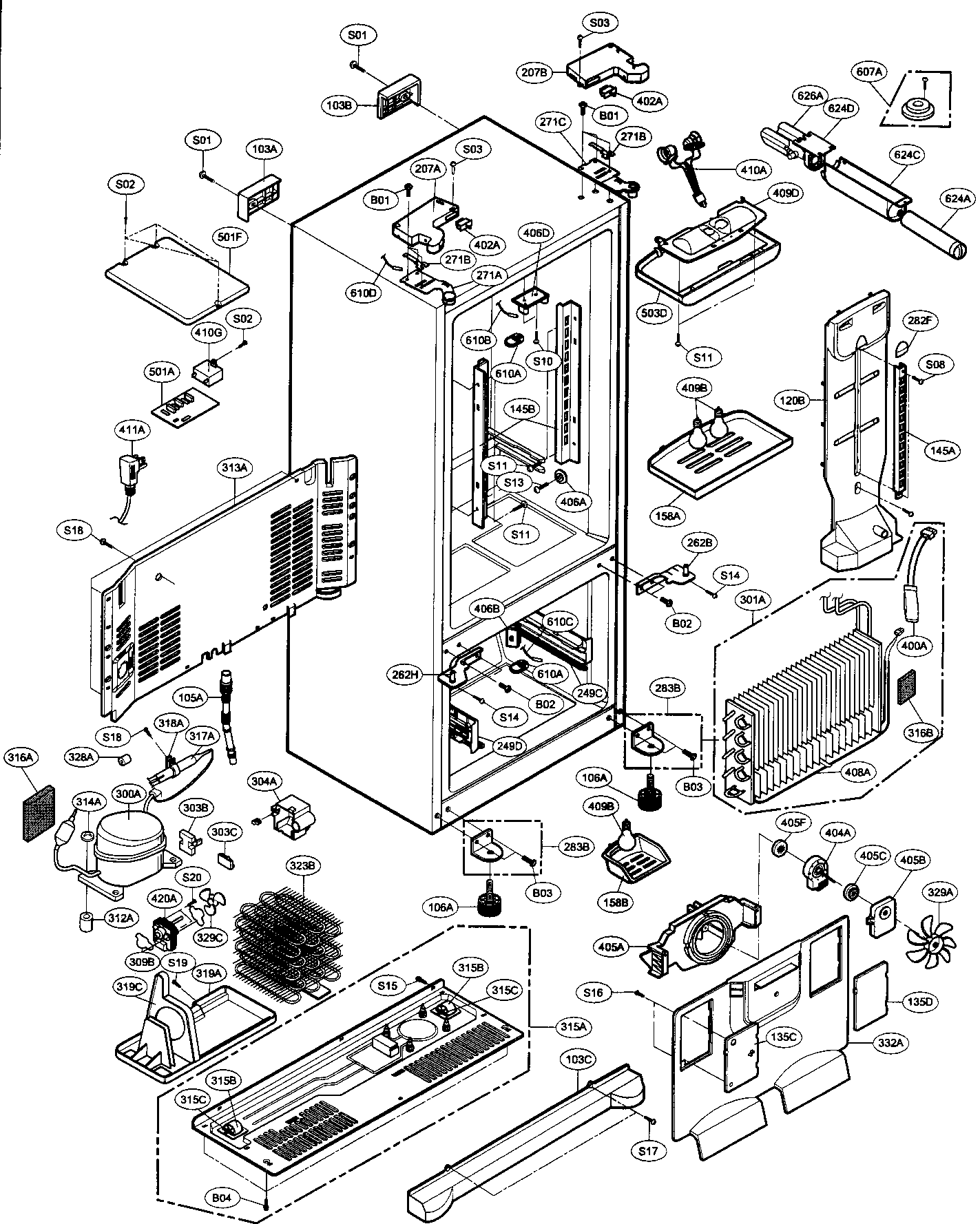 CASE PARTS