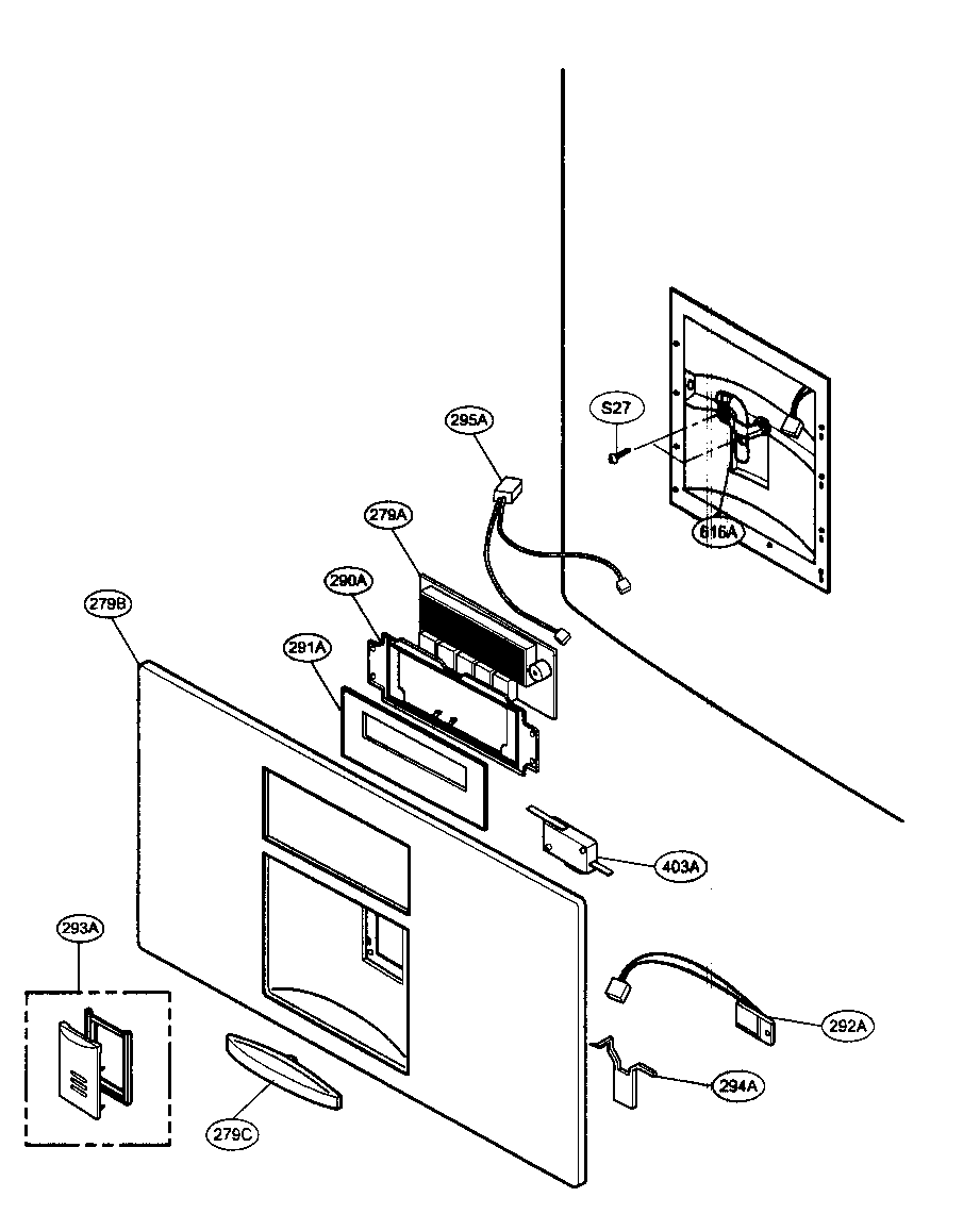 DISPENSER PARTS