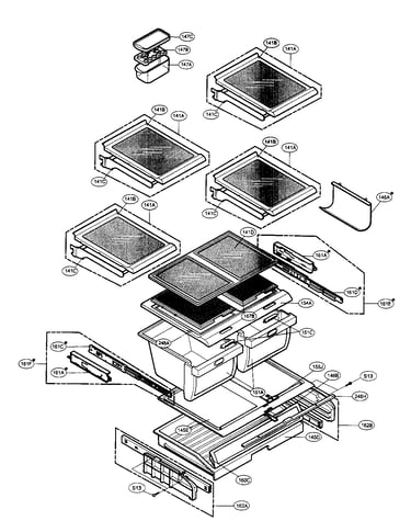 Refrigerator parts