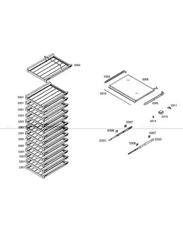 Shelf assy