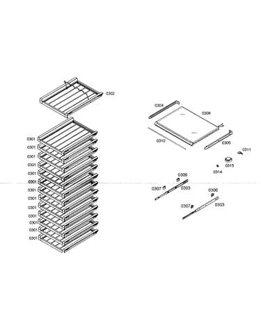 Shelf assy