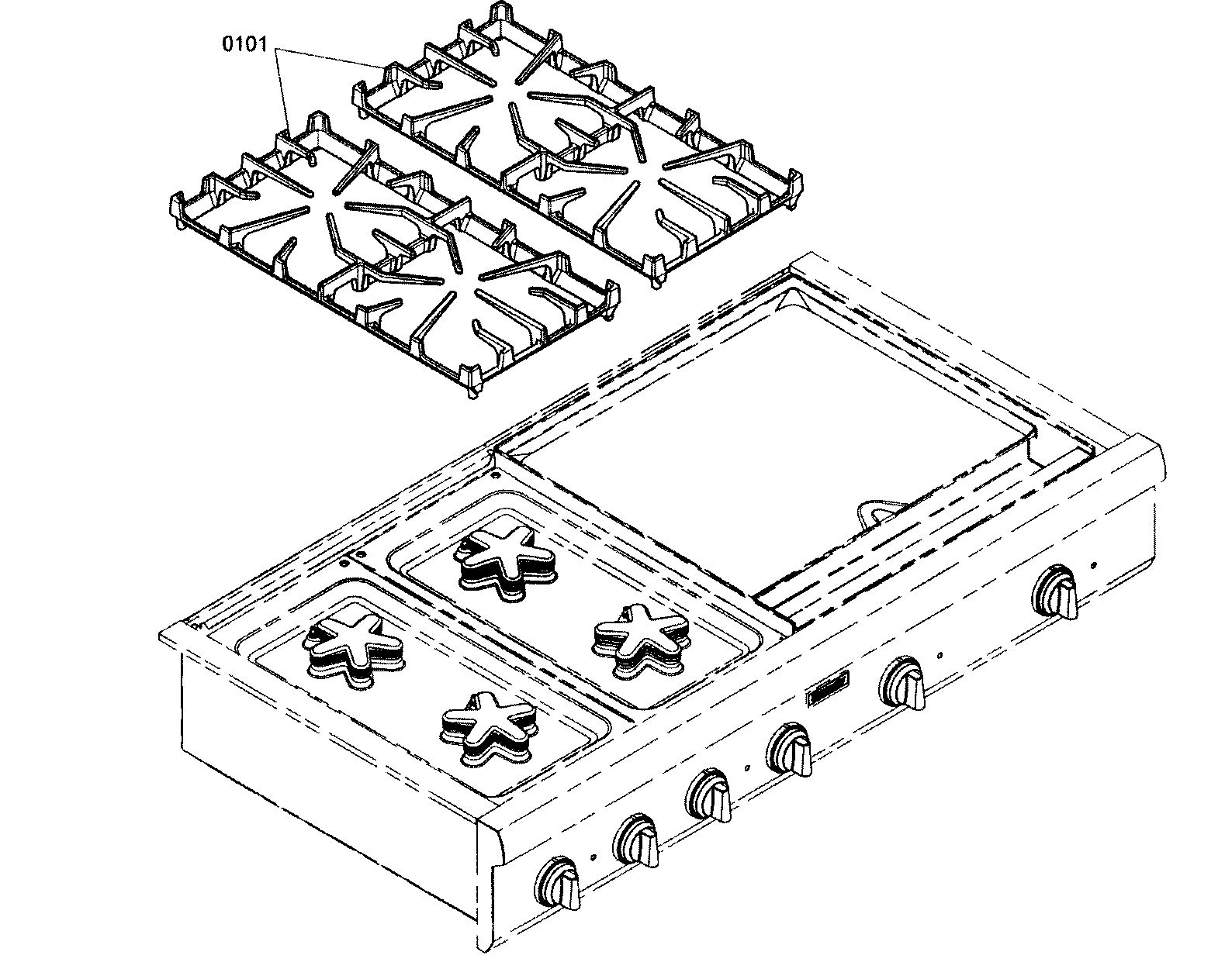 Grate assy