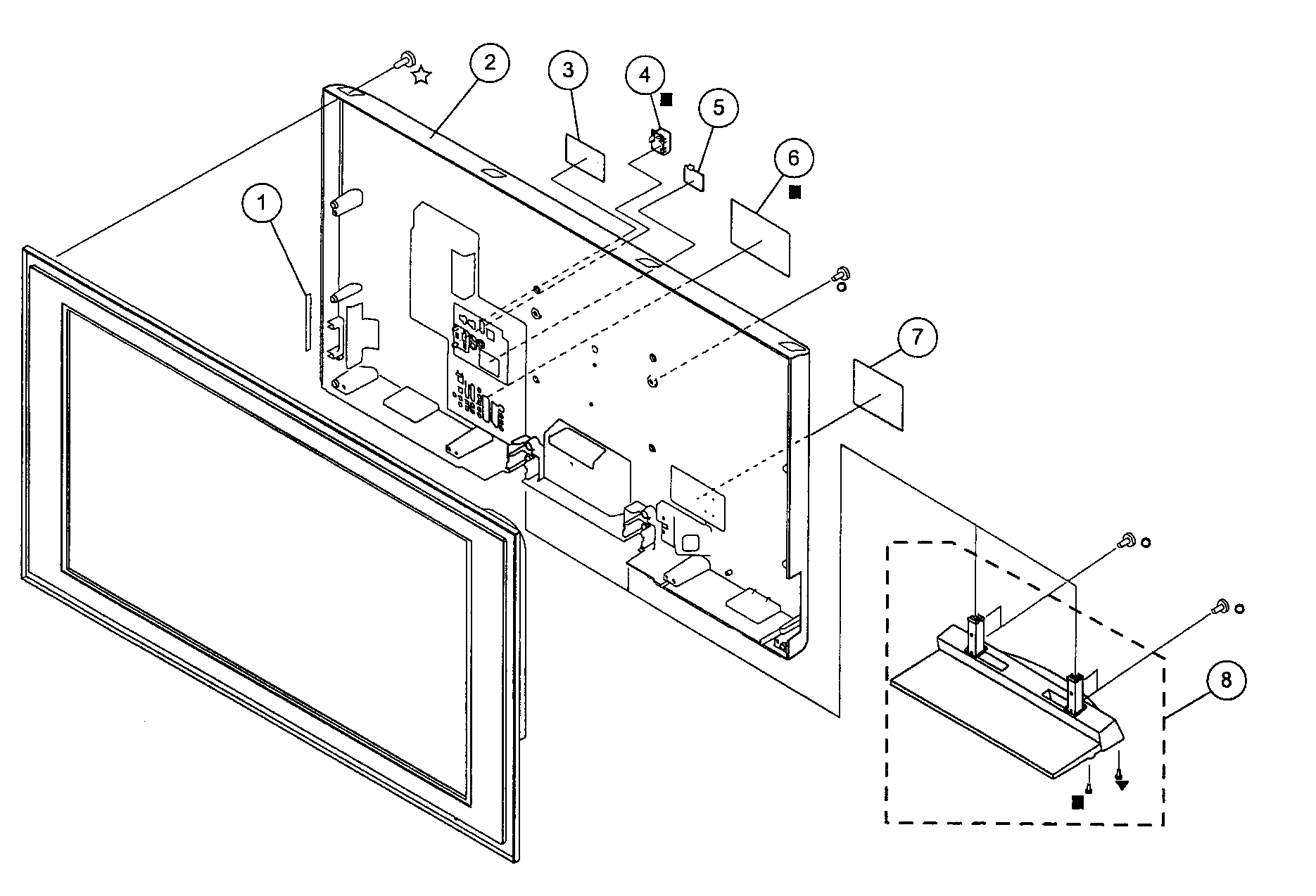 Rear assy
