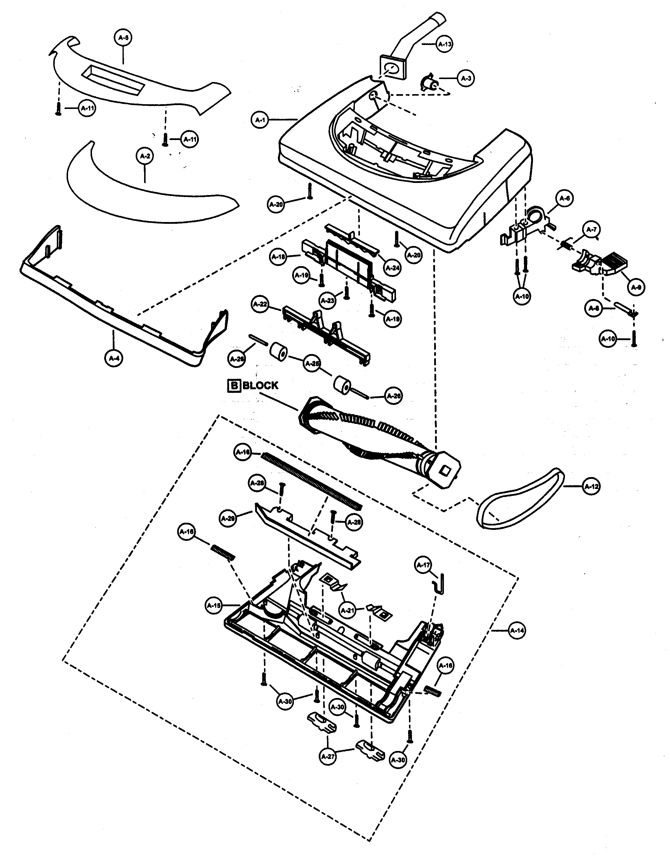 Nozzle housing
