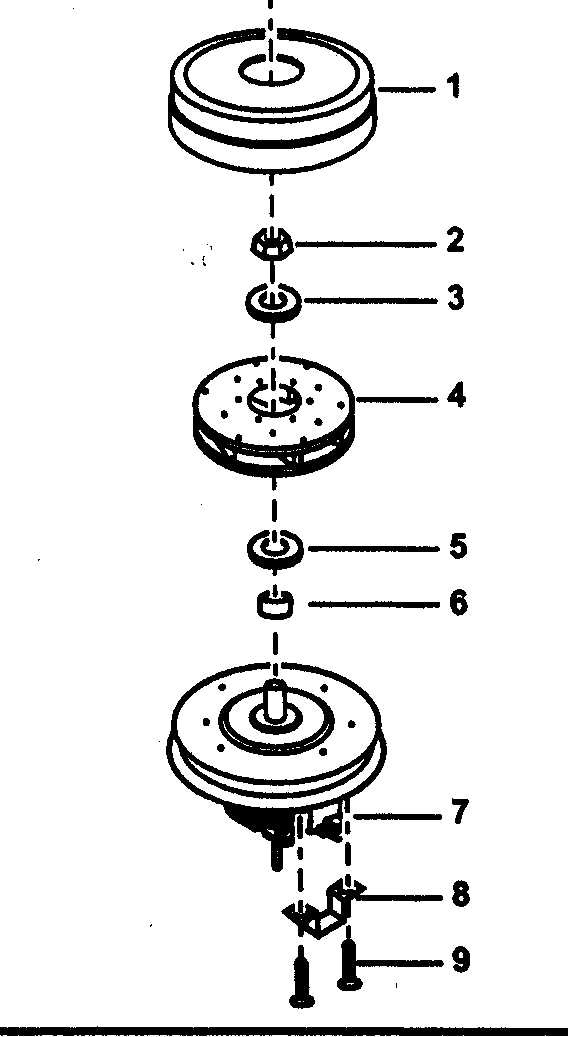 Motor fan assy