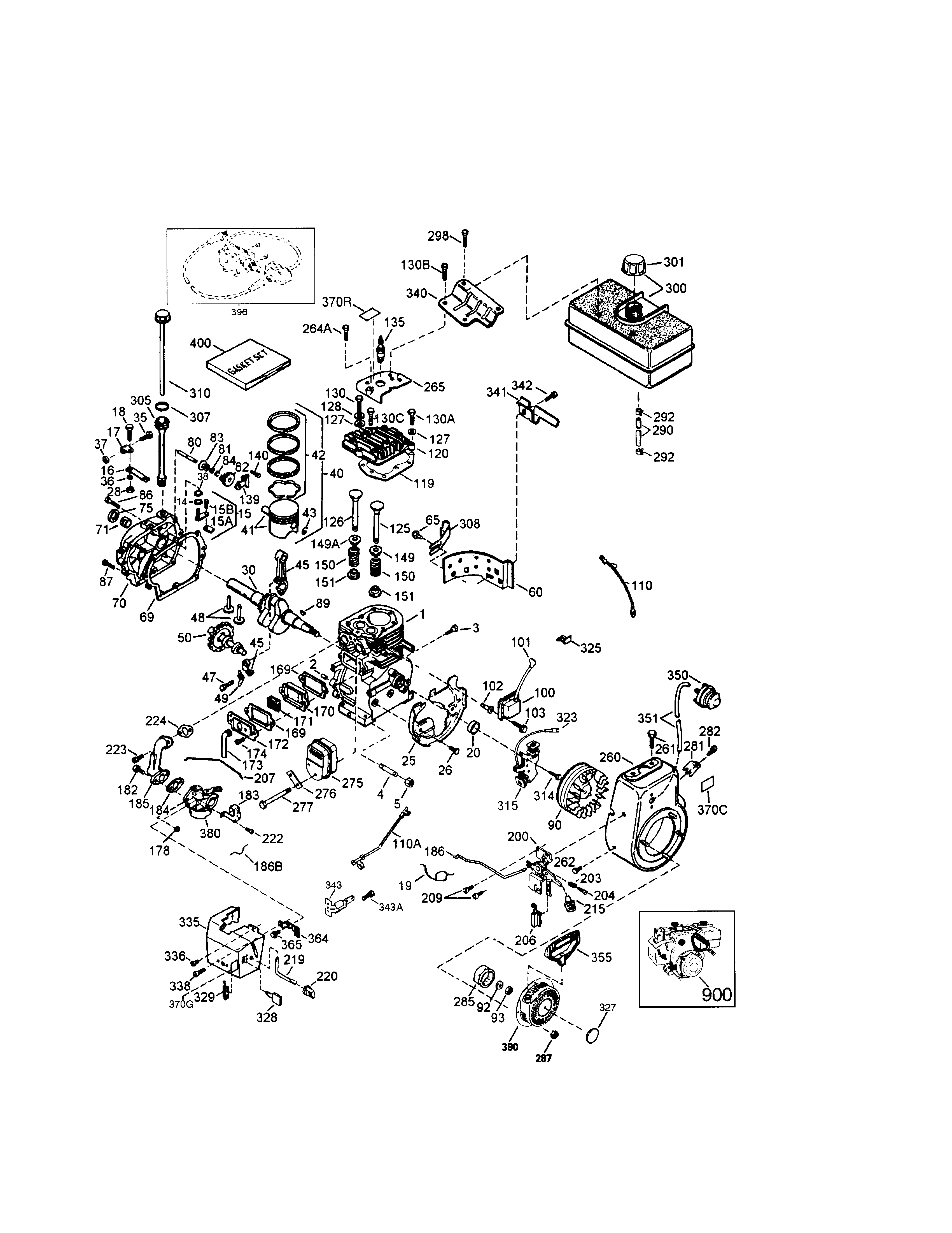 4-cycle engine
