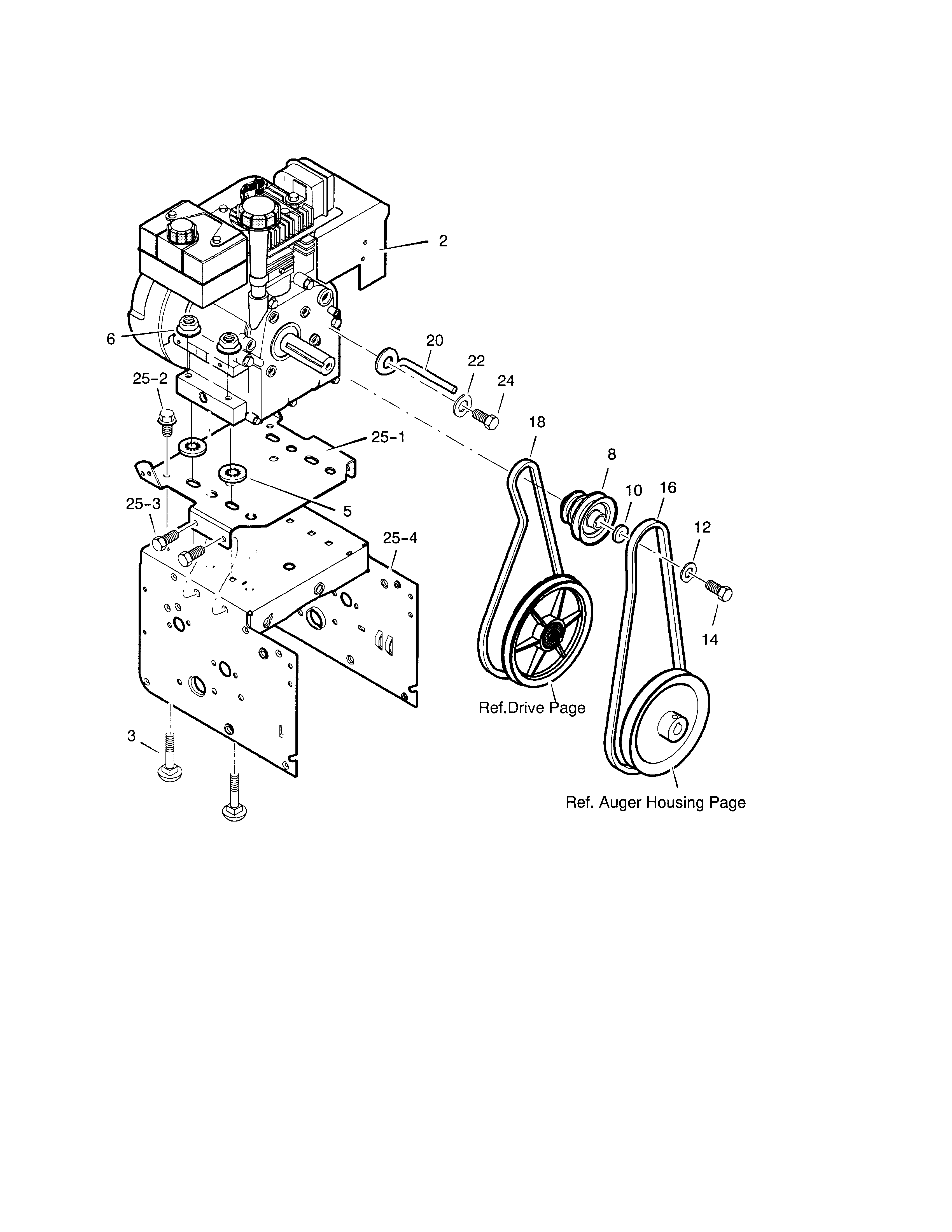 30`` 11hp engine