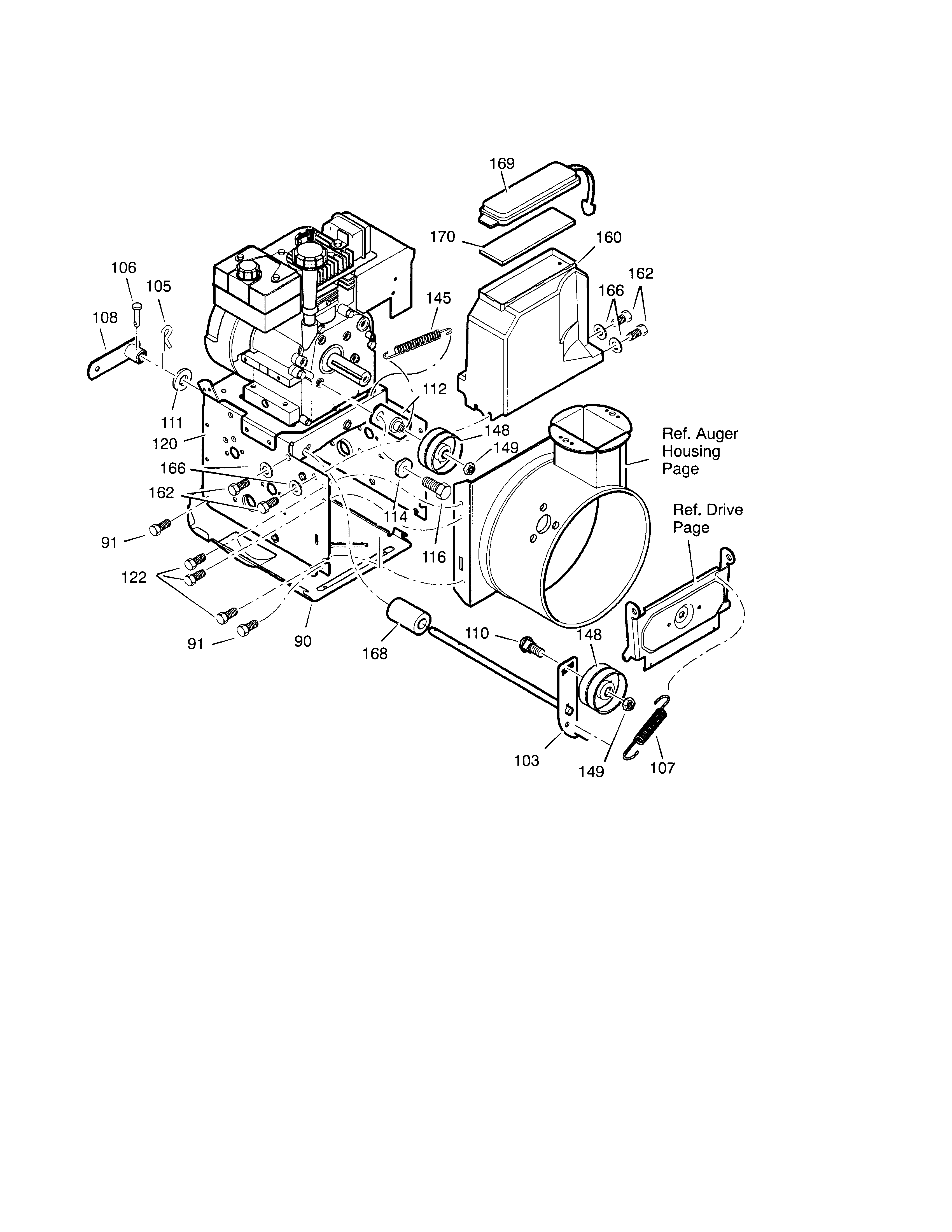 30`` 11hp frame