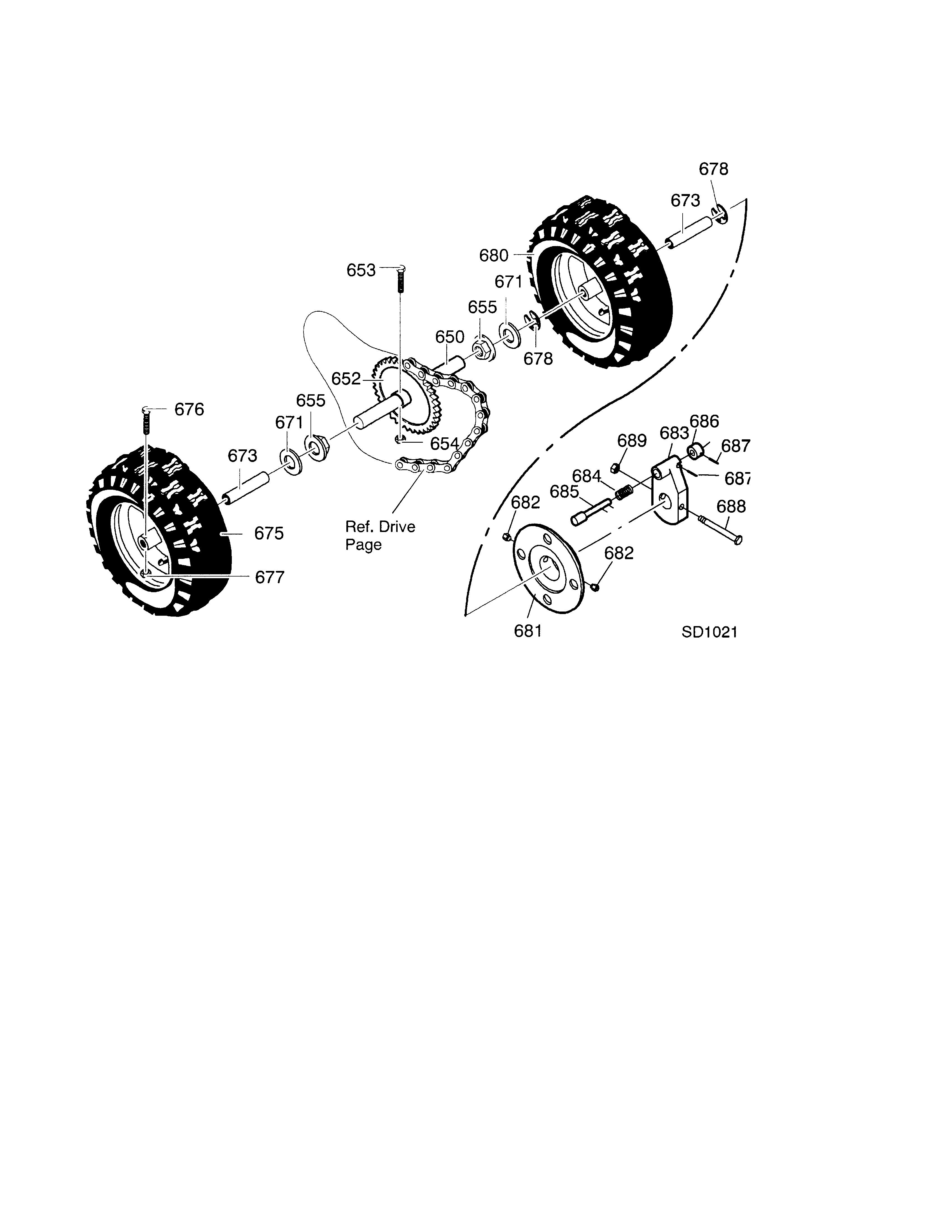 30`` 11hp wheel