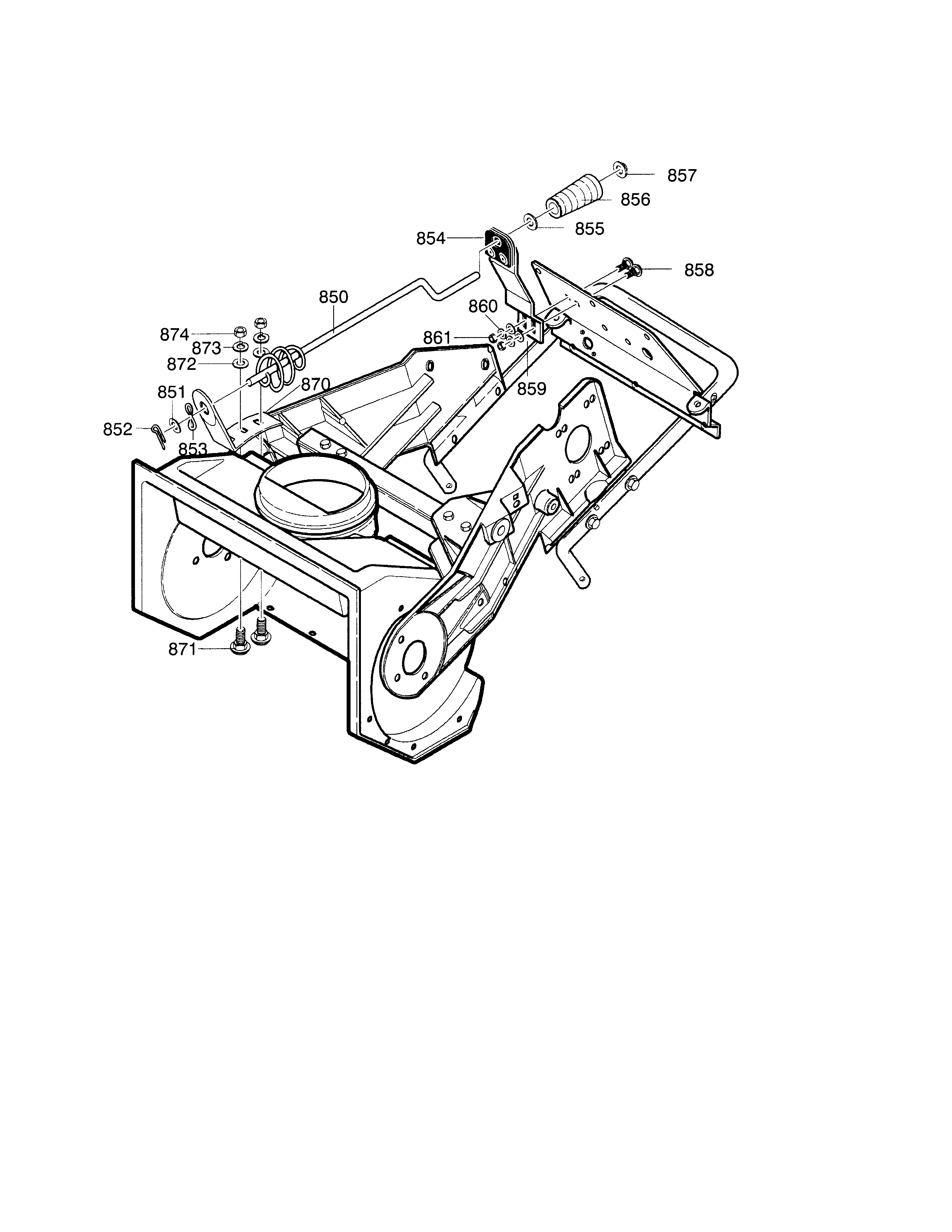 21`` 5hp chute rod