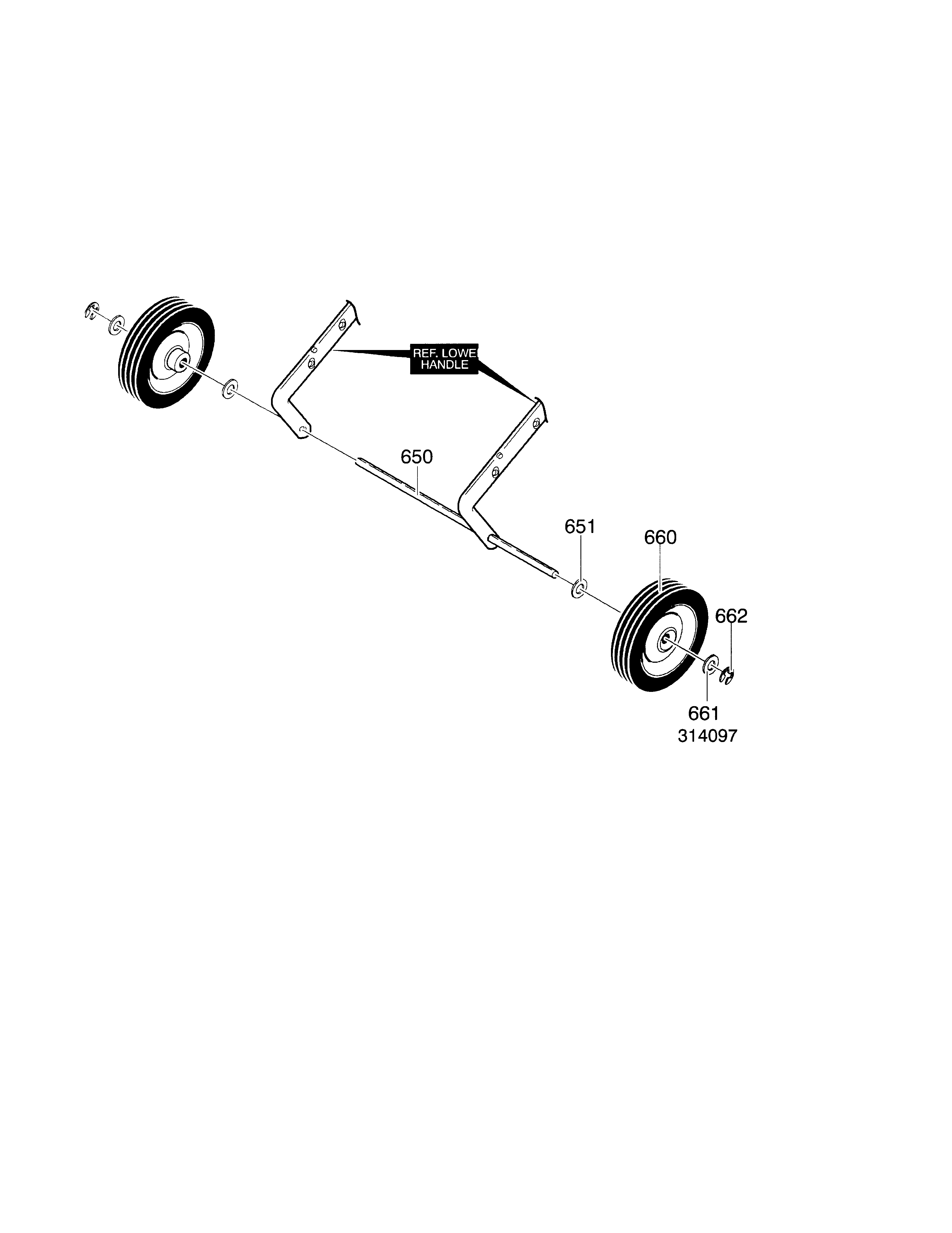 21`` 5hp wheel