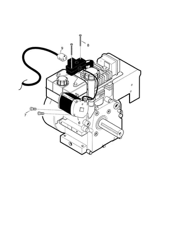 26`` 9hp electric starter