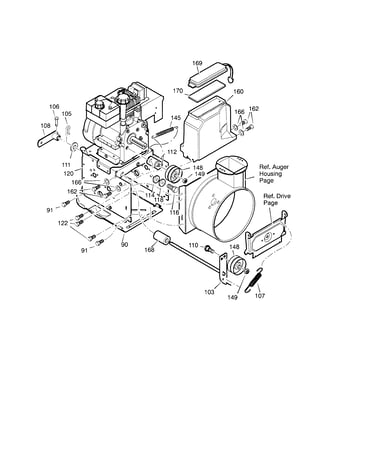 26`` 9hp frame