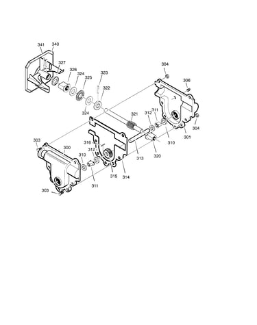 26`` 9hp gear case