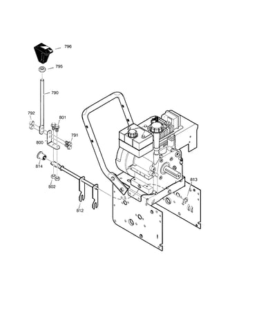 26`` 9hp shift yoke