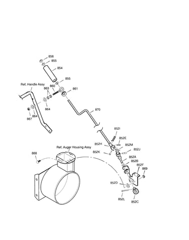 26`` 9hp chute rod