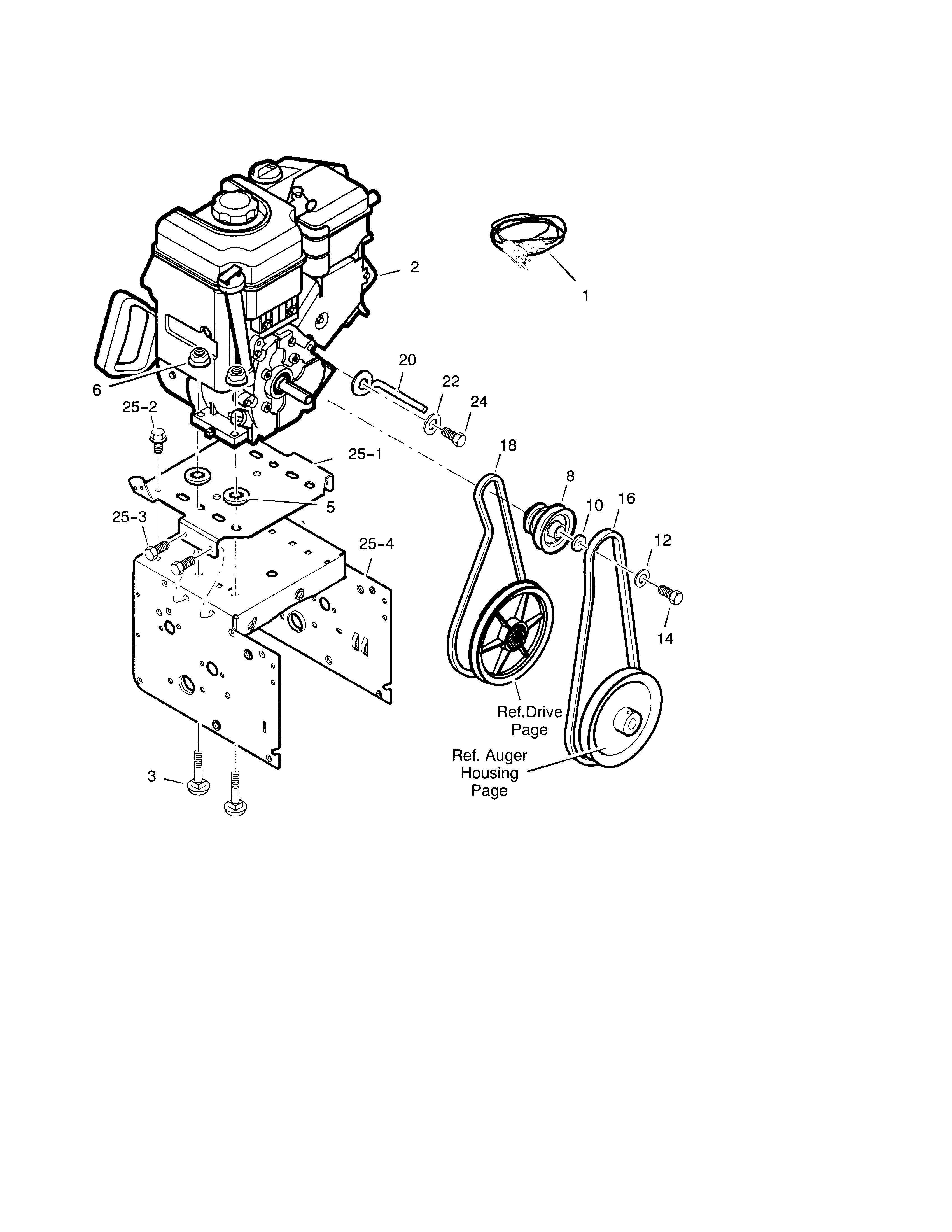 26`` 7.75hp engine 500