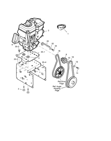 26`` 7.75hp engine 500