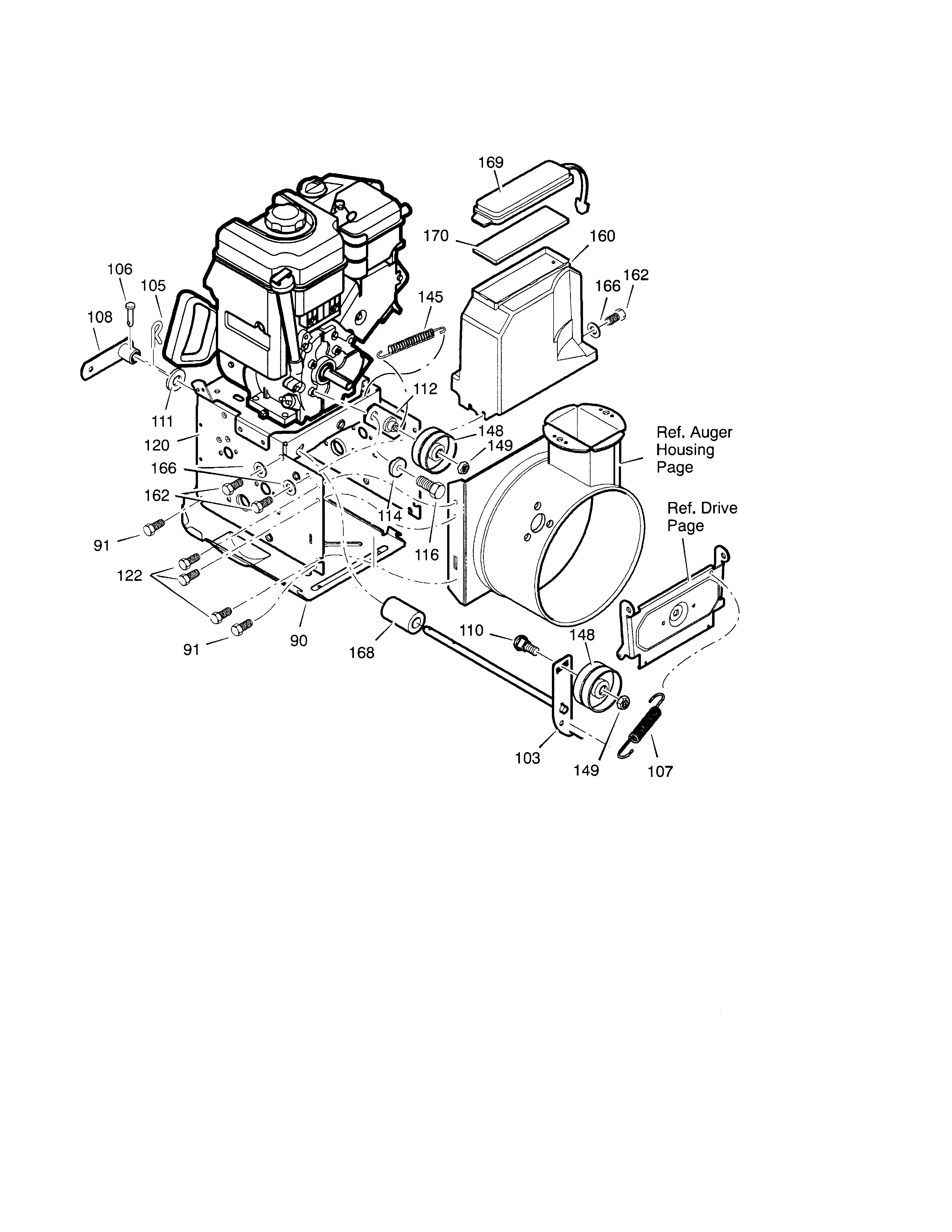 26`` 7.75hp frame