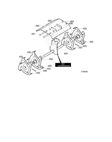 Tine assembly