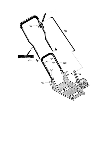 Lower handle assembly
