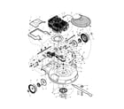 Craftsman 536885601 drive assembly diagram