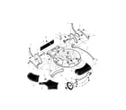 Craftsman 536885601 fixed wheel assembly diagram