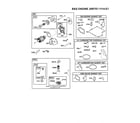 Briggs & Stratton 28R707-1114-E1 starter motor & gasket kits (28r707-1114) diagram