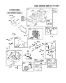 B&s engine assembly (28r707-1114-e1)