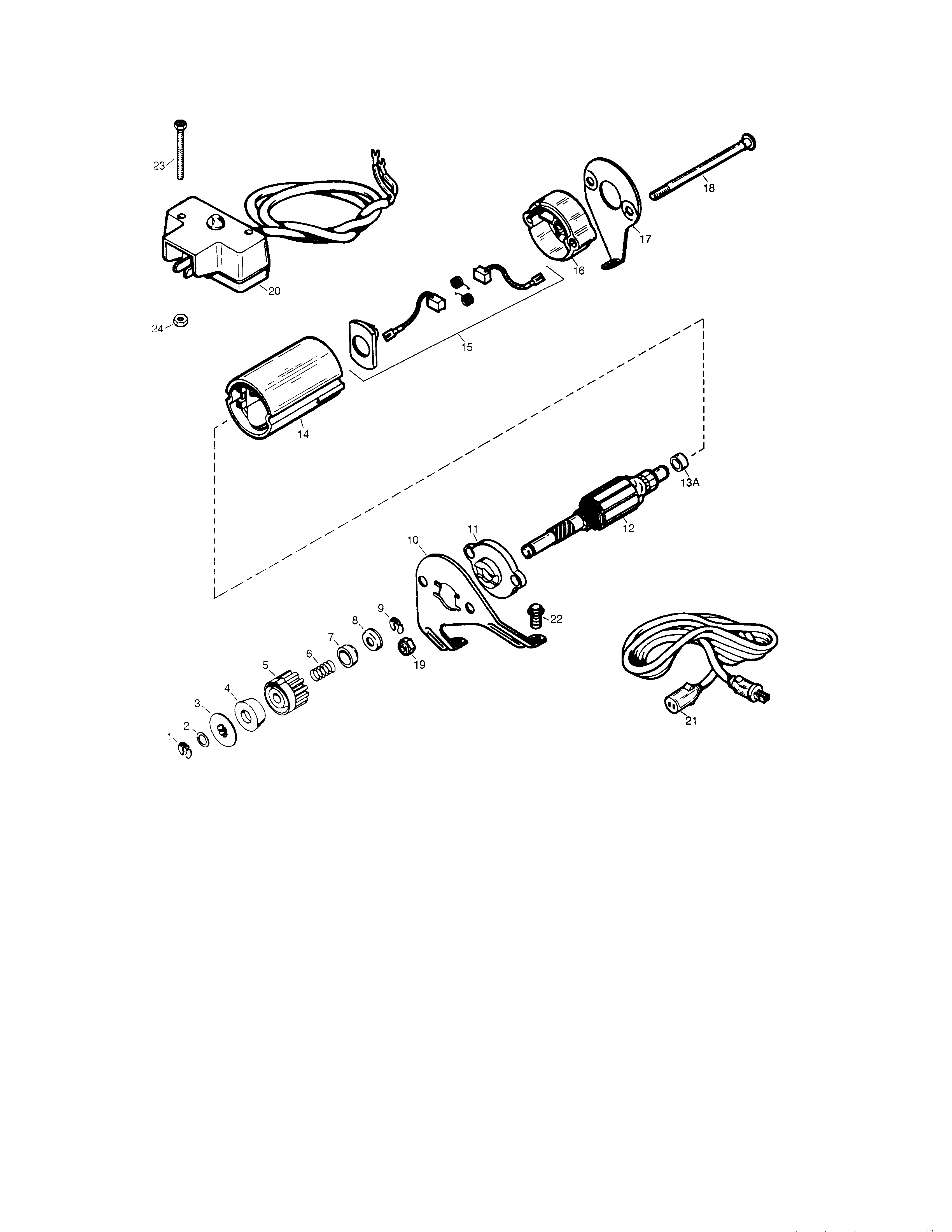 Elcetric starter (143.025071)
