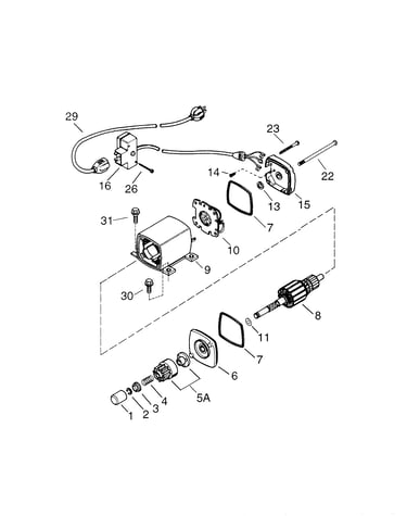 Electric starter (143.029003)