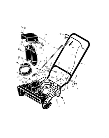Handle & discharge components