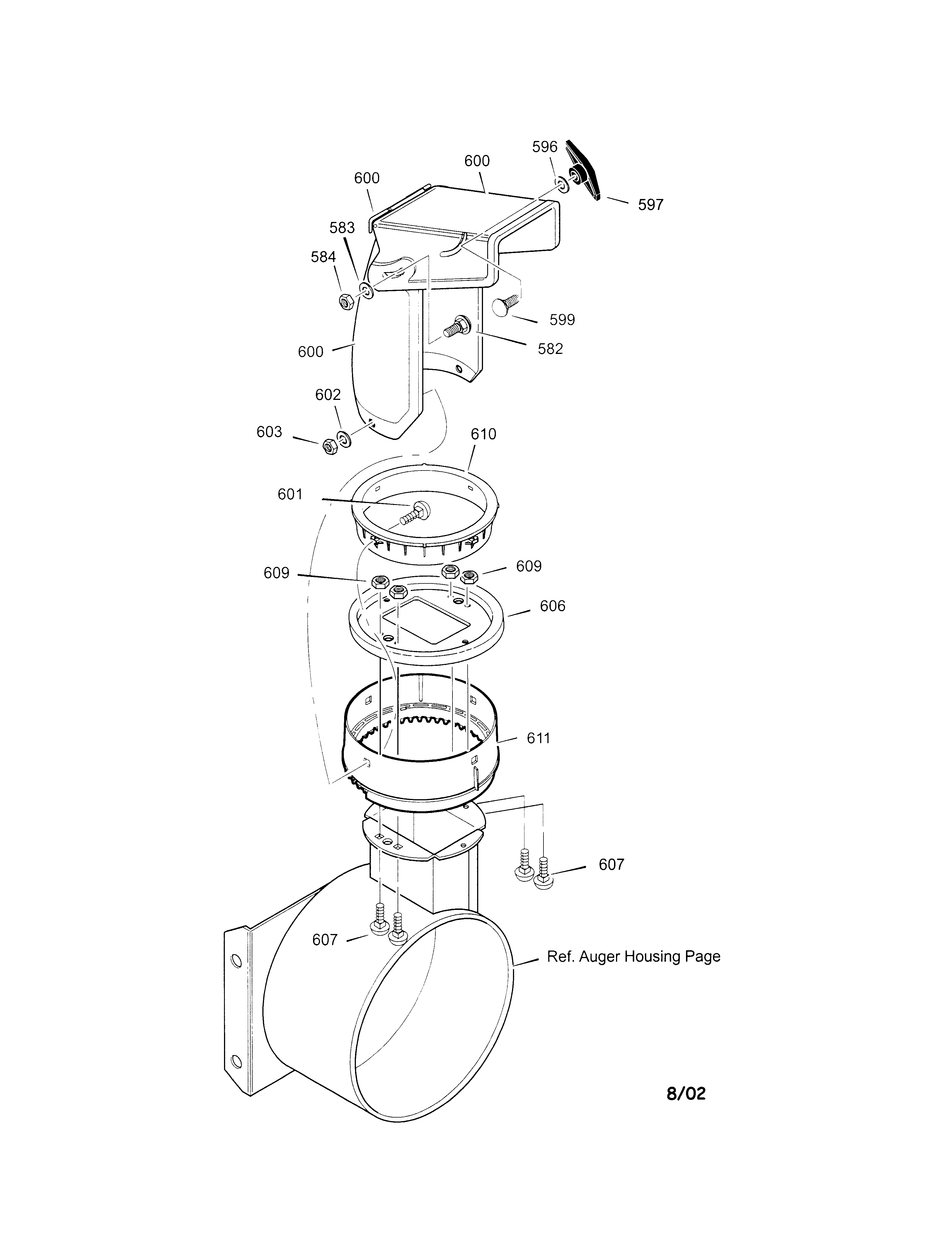 Discharge chute