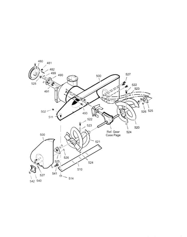 Auger housing