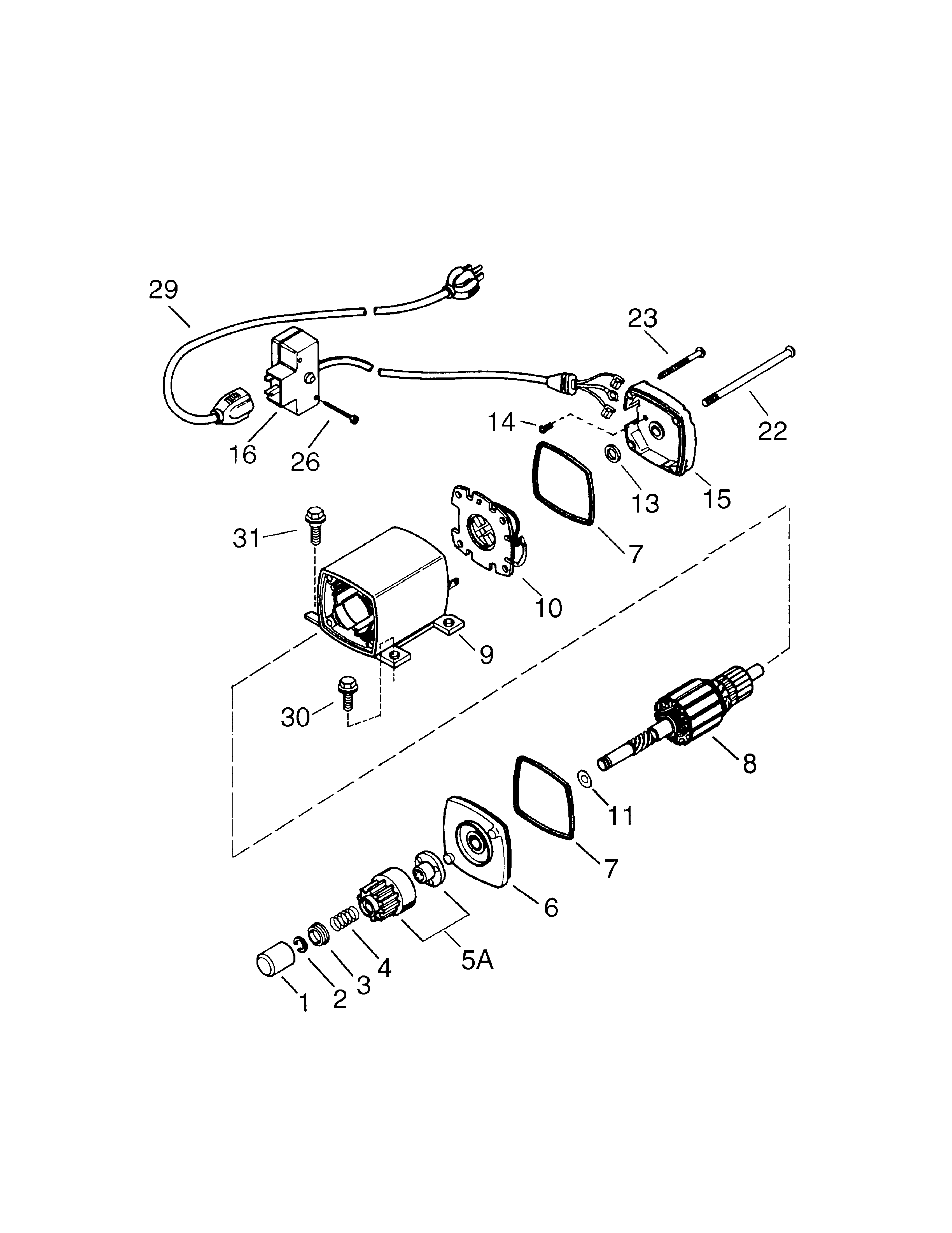 Electric starter