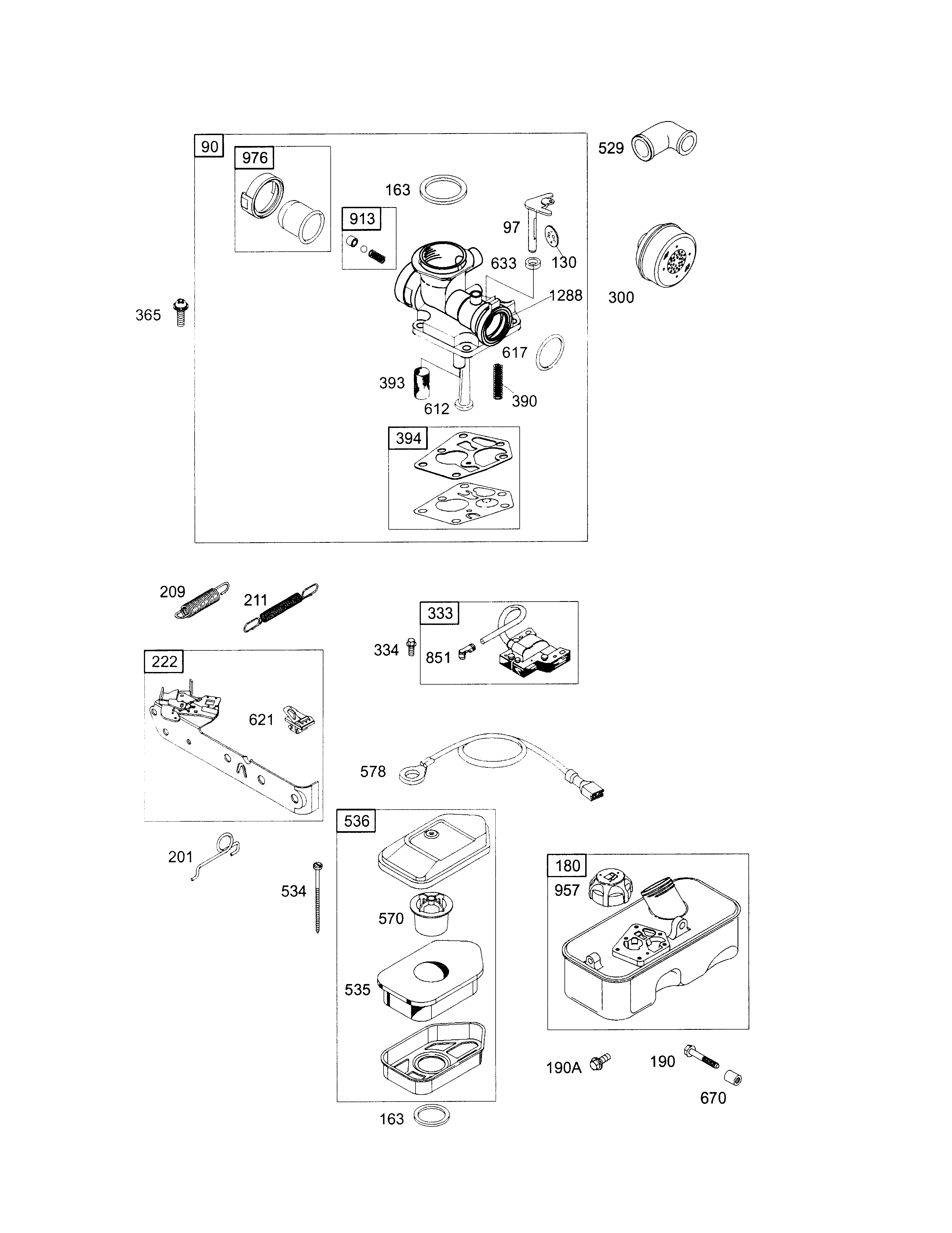 CARBURETOR/TANK