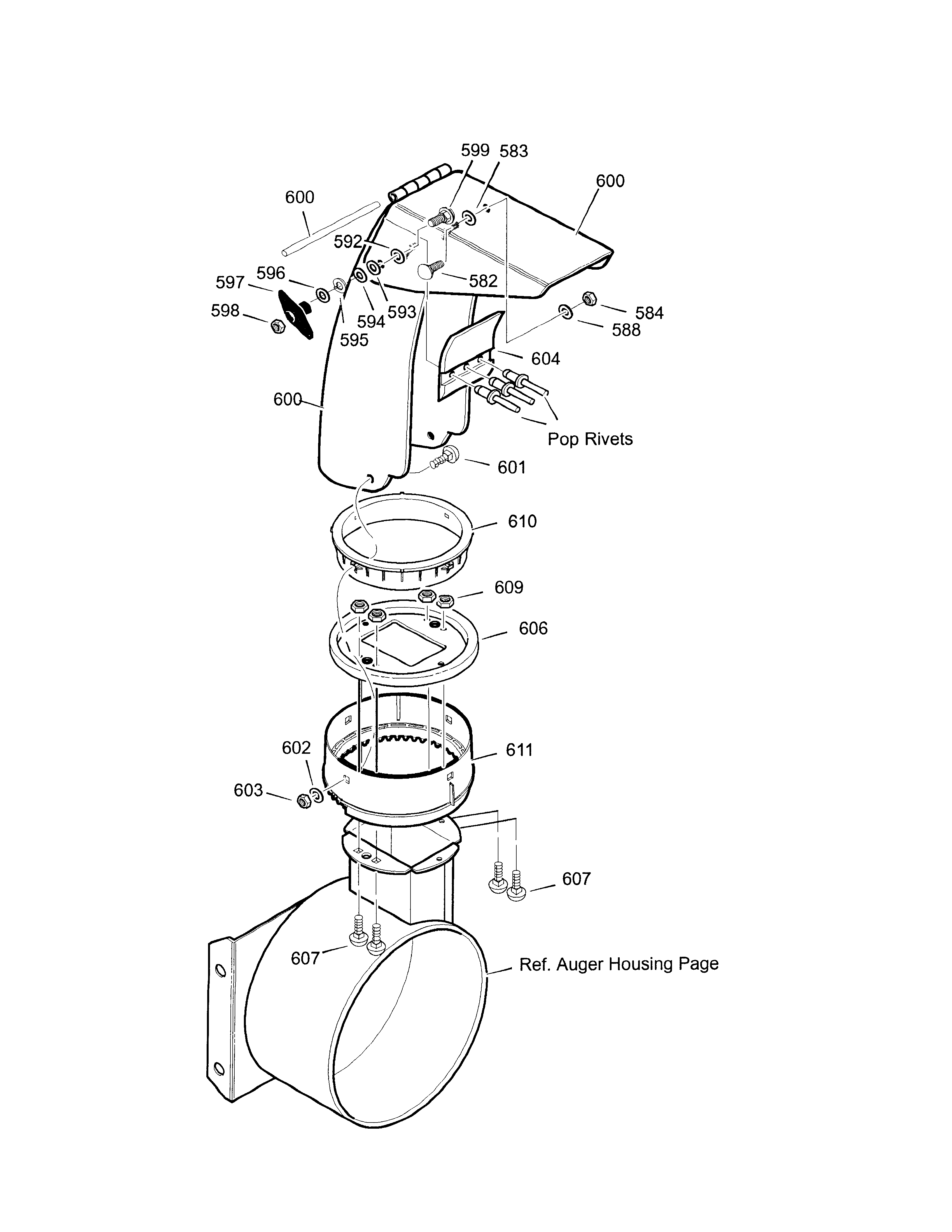 Discharge chute
