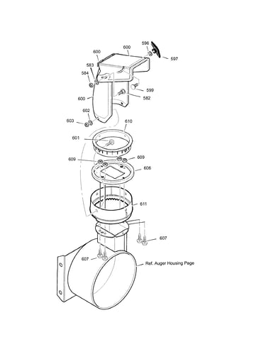 Discharge chute