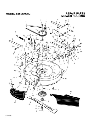 Mower housing