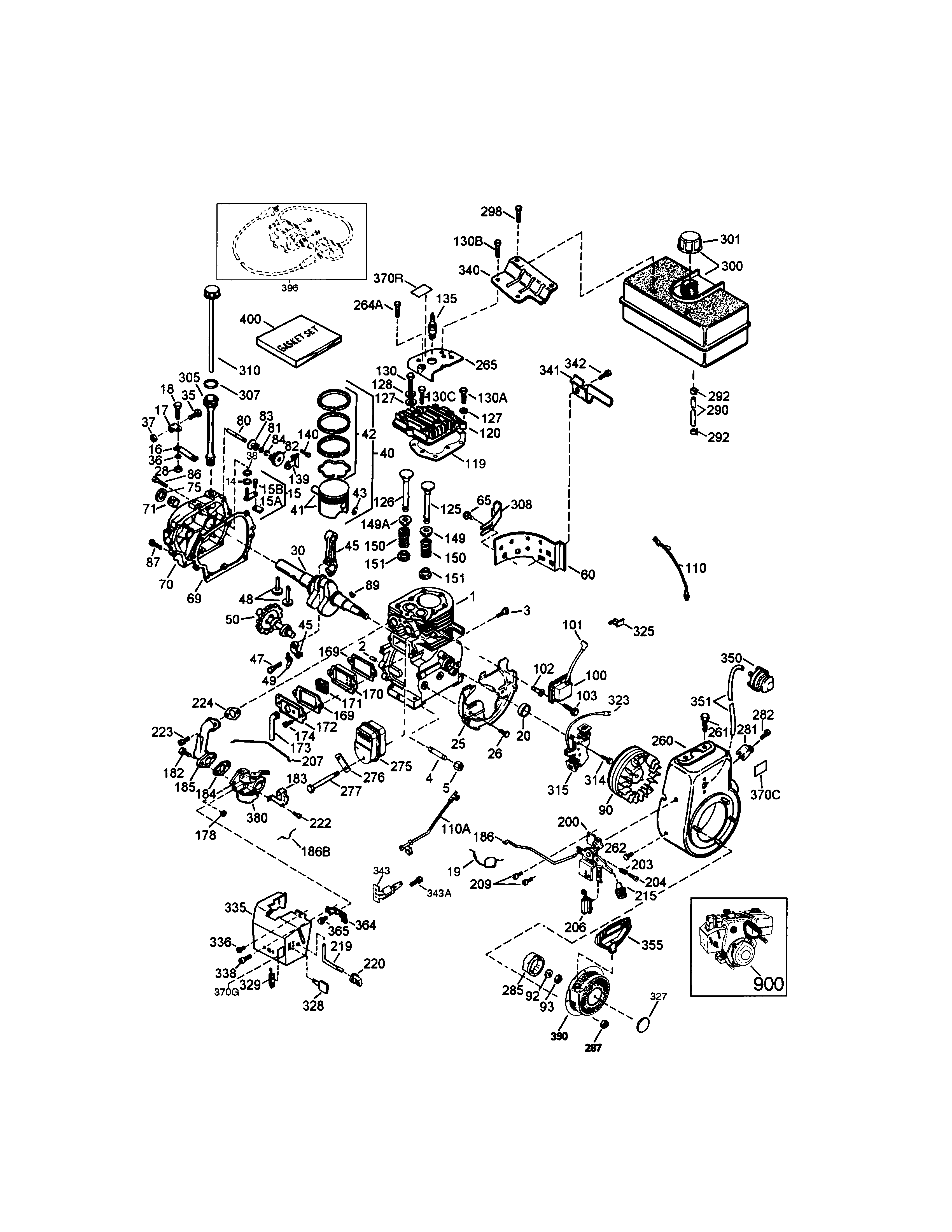 4-cycle engine