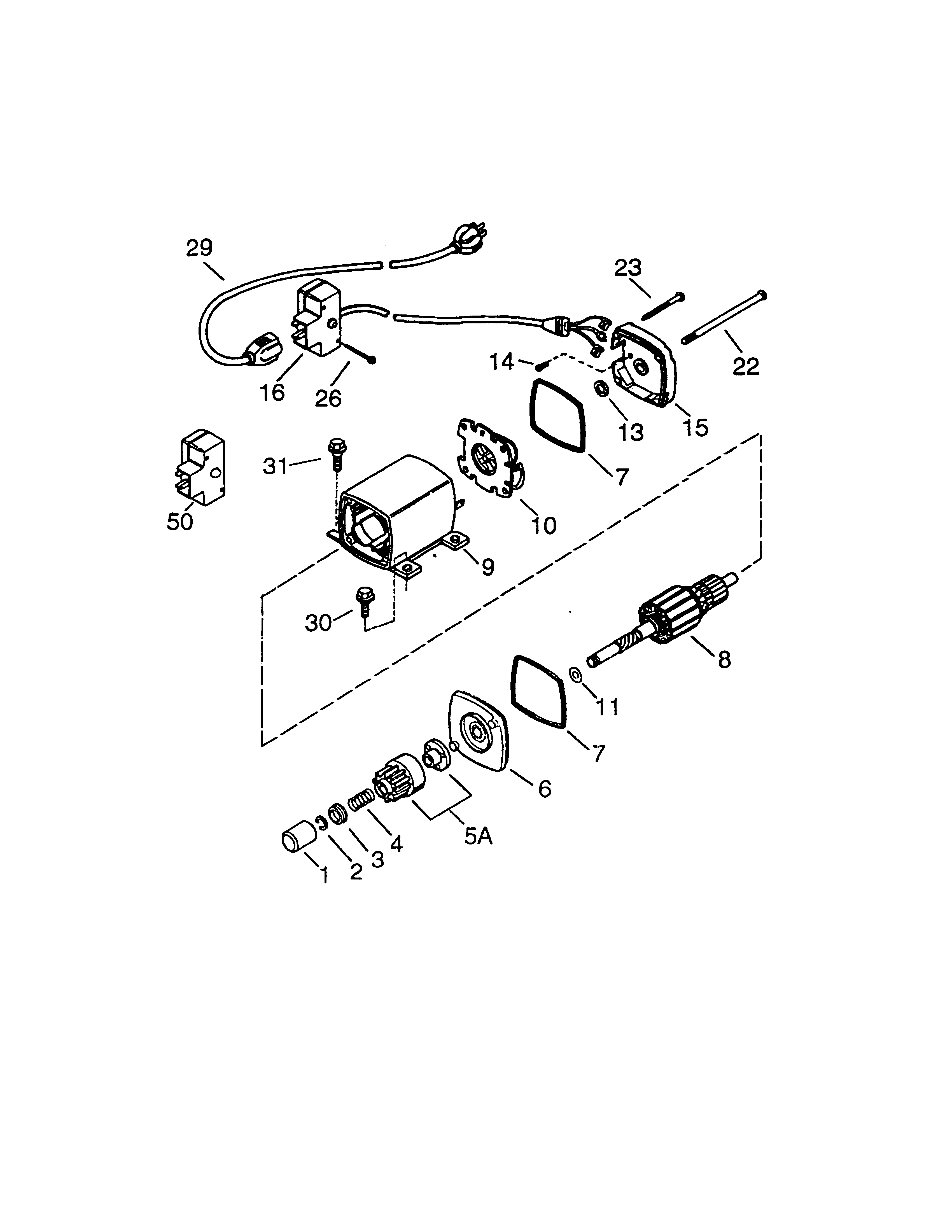Electric starter