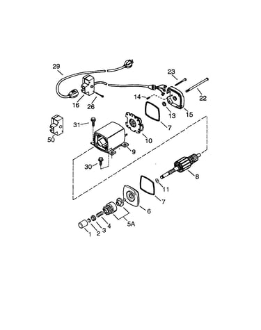 Electric starter