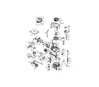 Craftsman 536885203 engine assembly diagram