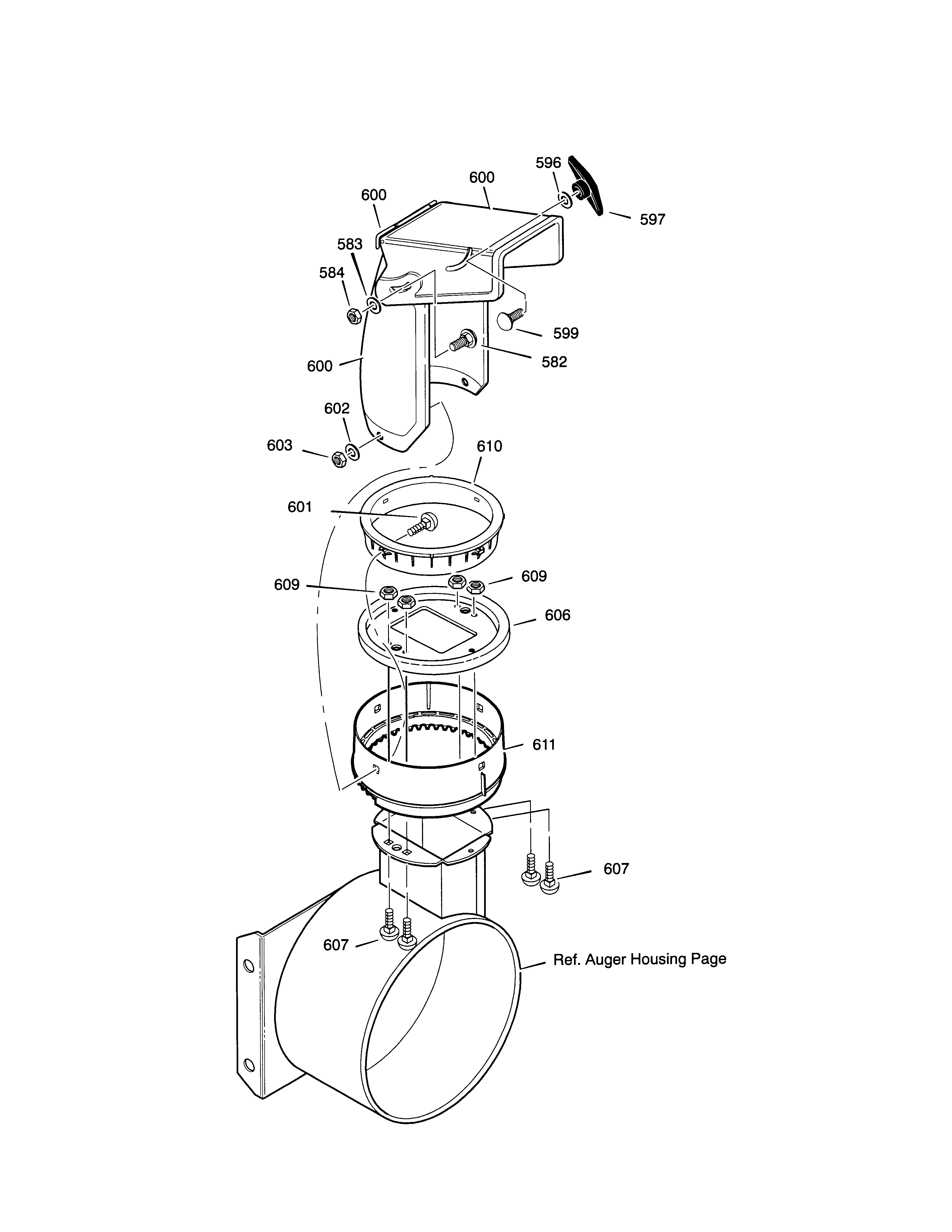 Discharge chute